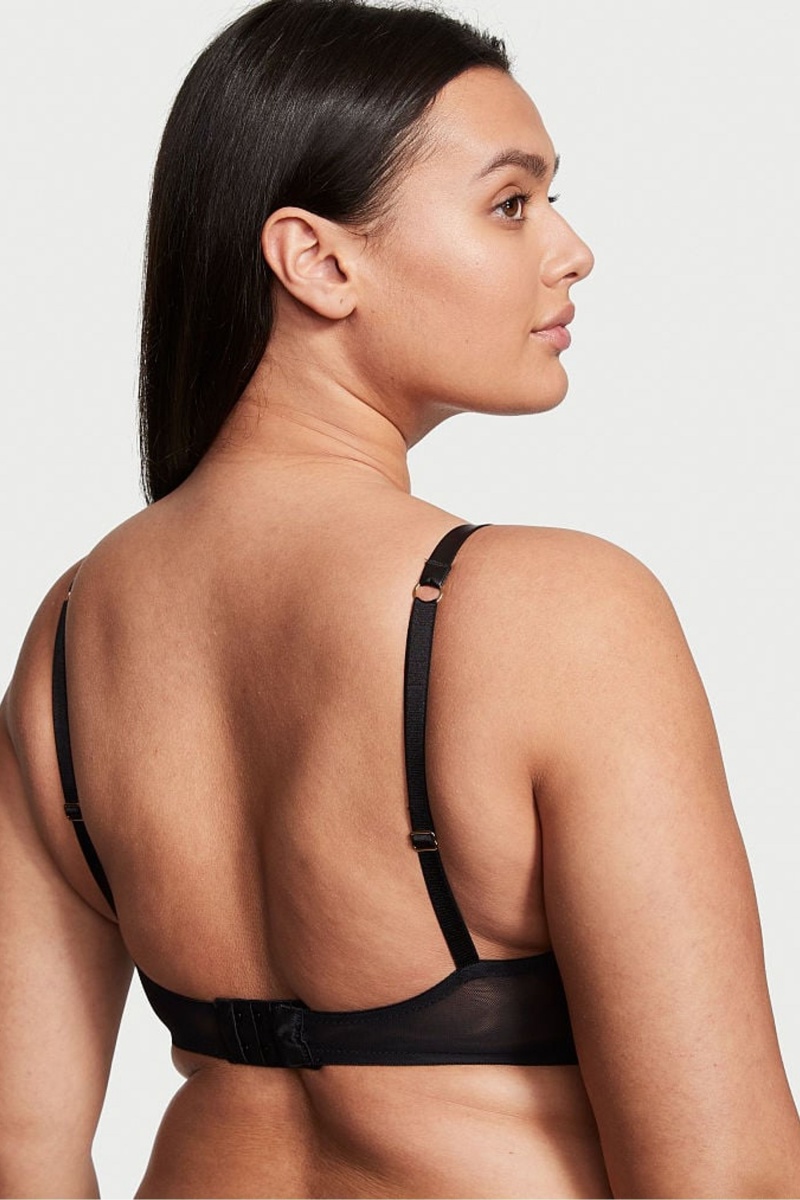 Victoria's Secret Very Sexy Embroidery Push Up Bra Ruzove | SK-3781QTI