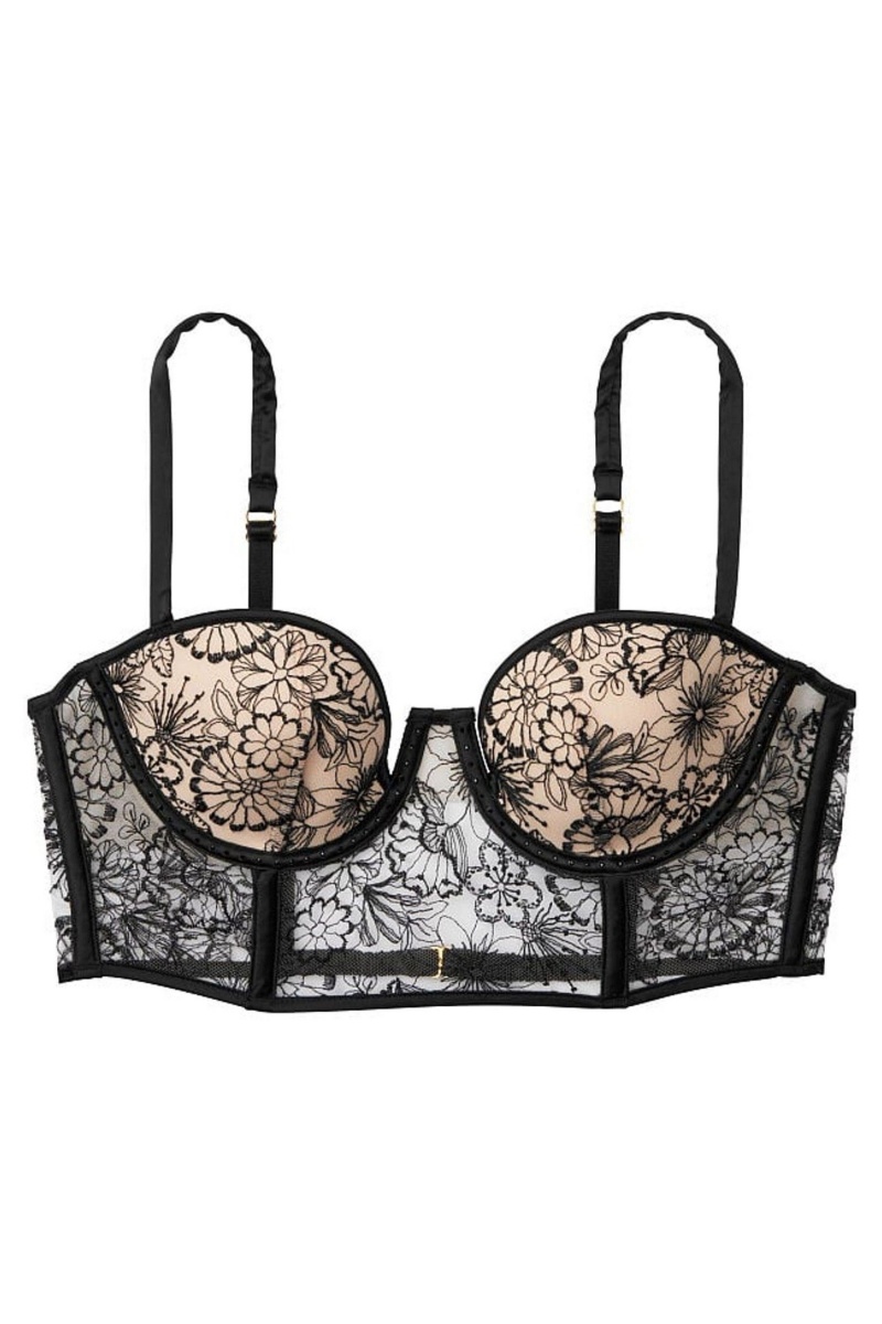 Victoria's Secret Very Sexy Modern Lingerie Balconette Čierne | SK-1345FNZ