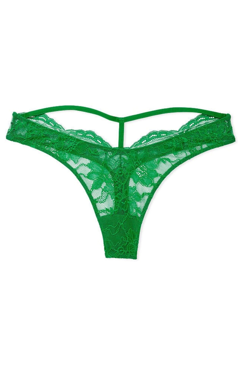 Victoria's Secret Very Sexy Shine Remienkove Cutout Back Tanga Nohavičky Fuchsie Ruzove | SK-2167IQS