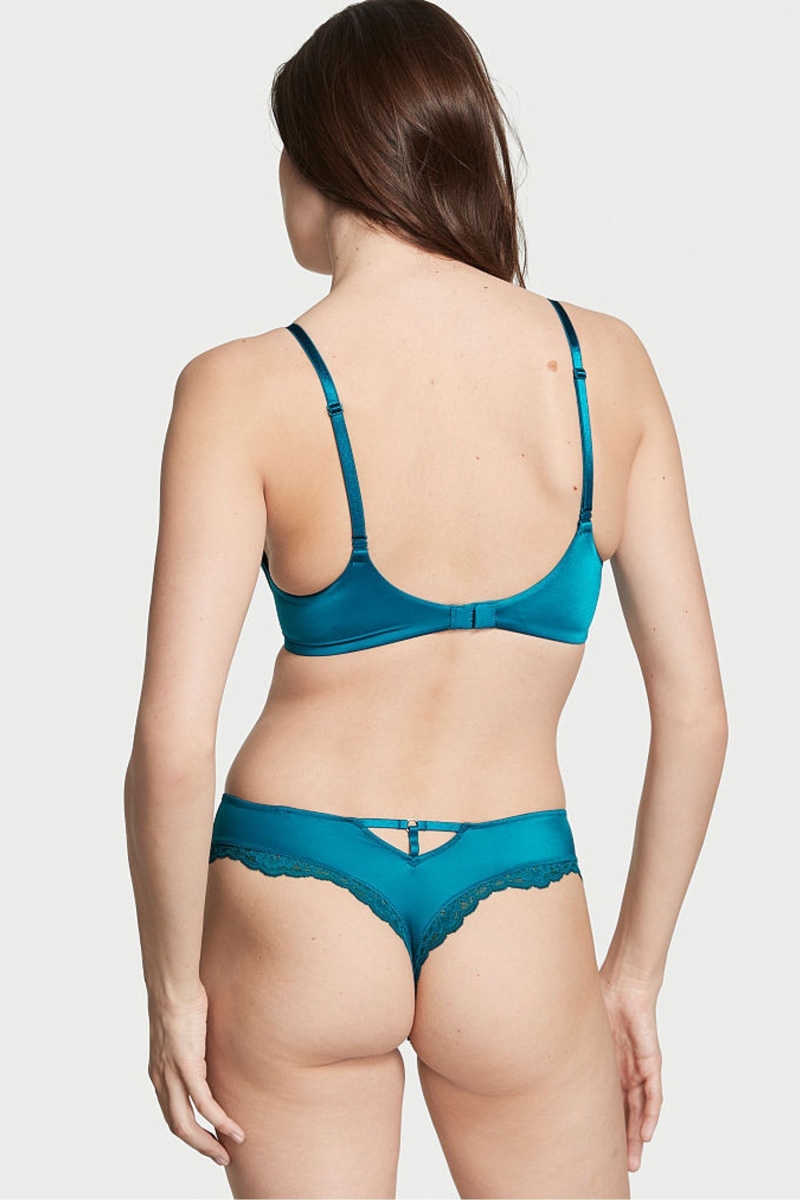 Victoria's Secret Very Sexy Smooth Cut Out Tanga Nohavičky Čierne | SK-4195YDC