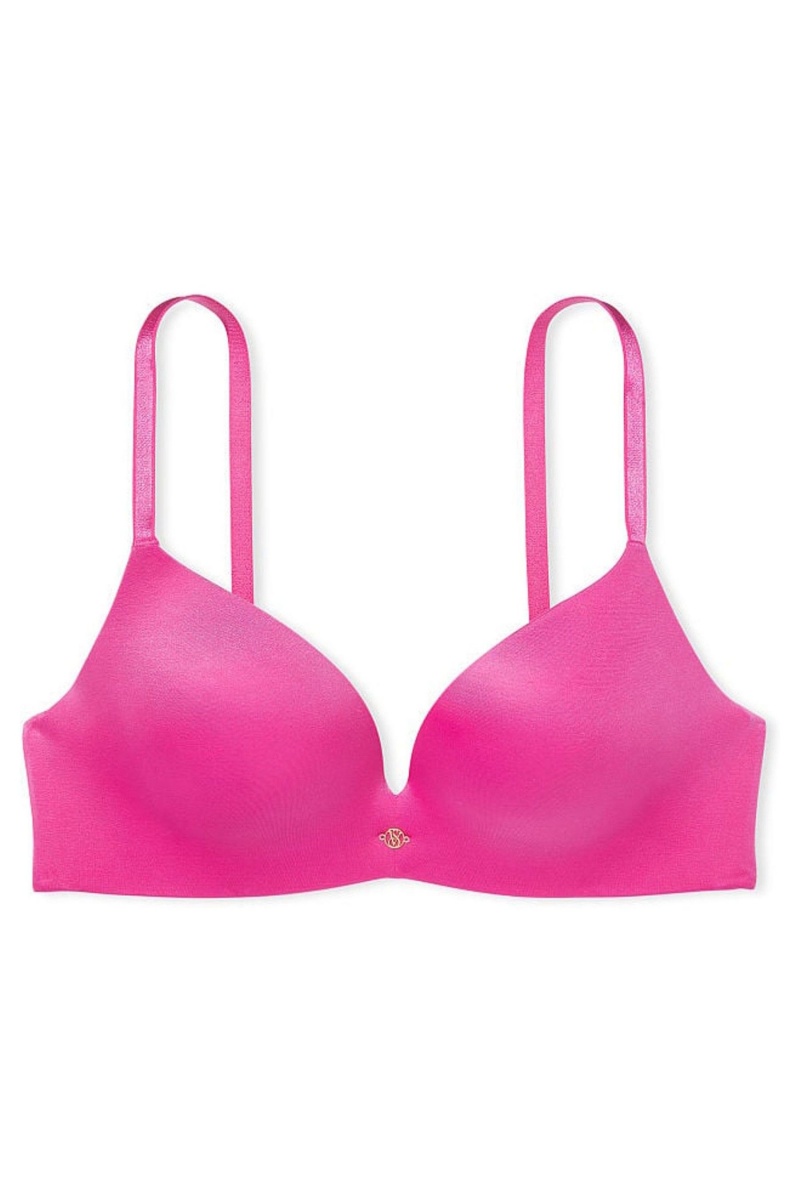 Victoria\'s Secret Very Sexy Smooth Non Wired Plunge Push Up Bra Čierne | SK-6190JPX