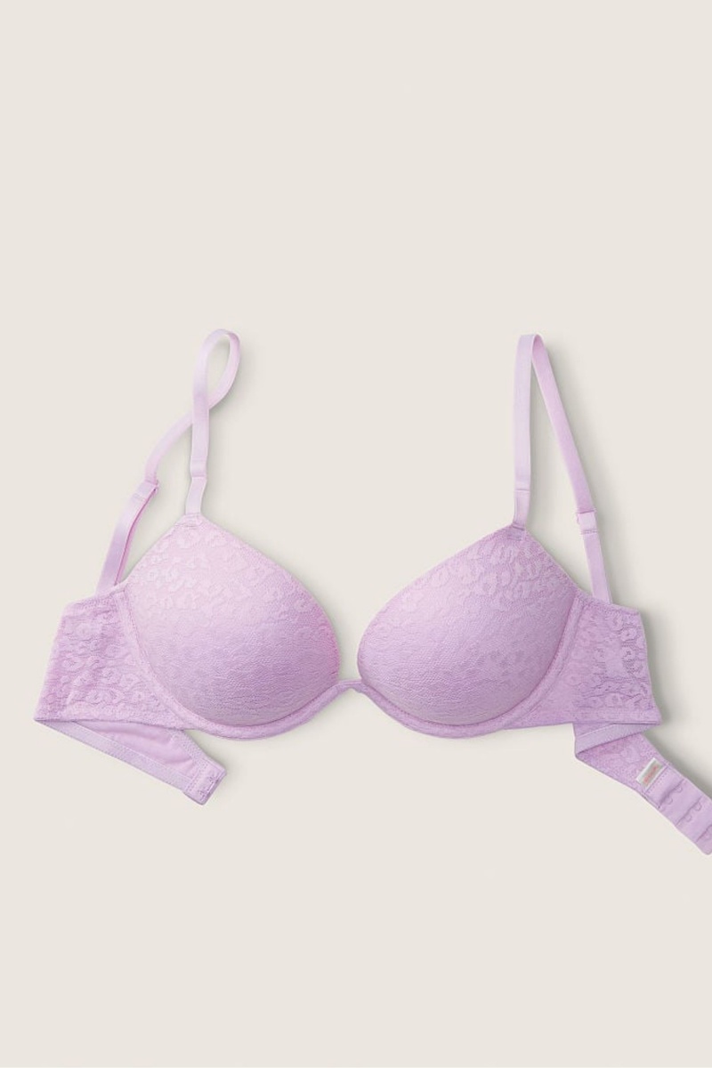 Victoria's Secret Wear Everywhere Add 2 Cups Cipkovane Push Up T-Shirt Bra Nachový | SK-0798GUS