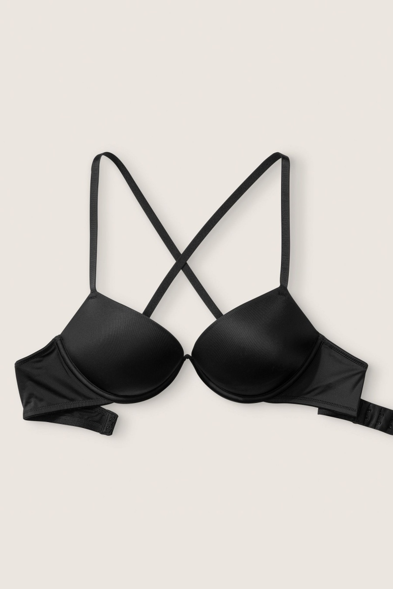 Victoria's Secret Wear Everywhere Add 2 Cups Smooth Push Up T-Shirt Bra Béžové | SK-6704AZT