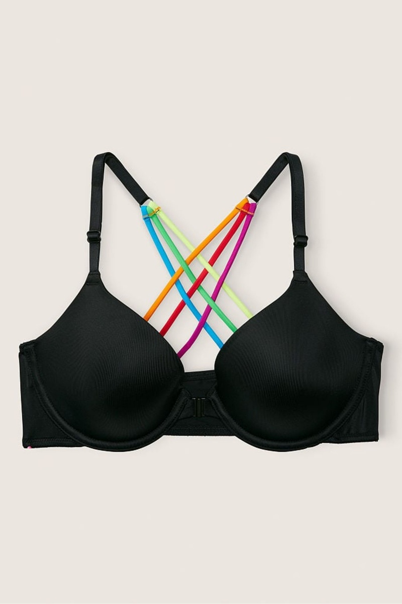 Victoria's Secret Wear Everywhere Front Close T-Shirt Lightly Podsite Bra Ruzove | SK-7508BEJ