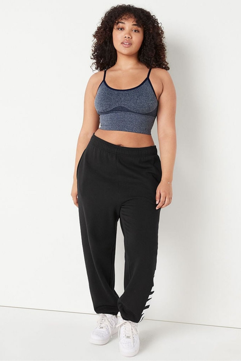 Victoria's Secret Wear Everywhere Seamless Unlined Sports Bra Modre | SK-2356ZRW