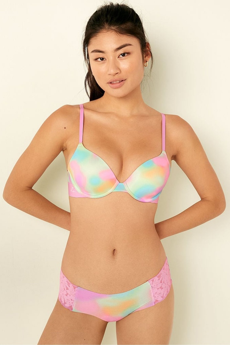 Victoria\'s Secret Wear Everywhere Smooth Lightly Podsite T-Shirt Bra Ruzove | SK-1295IPF