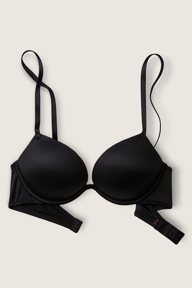 Victoria's Secret Wear Everywhere Smooth Push Up T-Shirt Bra Ruzove | SK-8042LWV