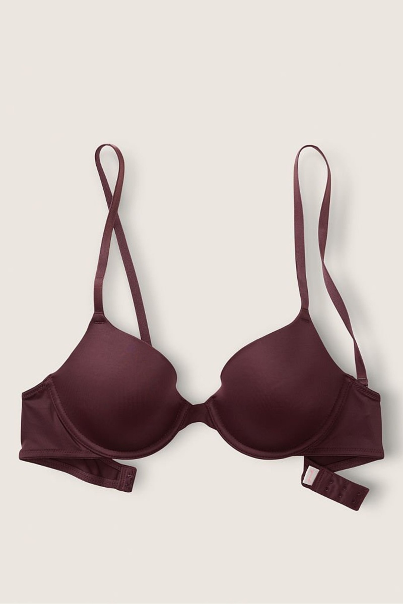 Victoria's Secret Wear Everywhere Smooth Lightly Podsite T-Shirt Bra Káva Hnede | SK-8704DRP