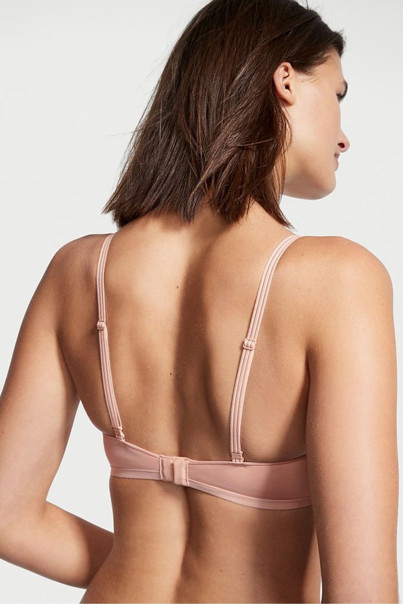 Victoria's Secret Wireless Scoop Lounge Bra Nude | SK-7956OJR