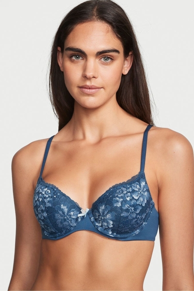 Victoria's Secret Body by Victoria Cipkovane Lightly Podsite Demi Bra Modre | SK-6801UEW