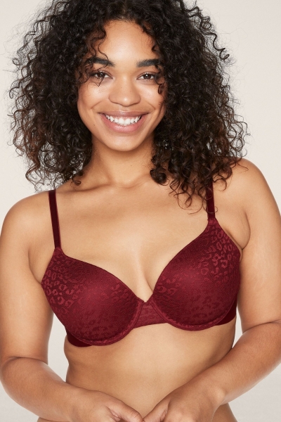 Victoria's Secret Cipkovane Lightly Podsite T-Shirt Bra Modre | SK-5913TNE