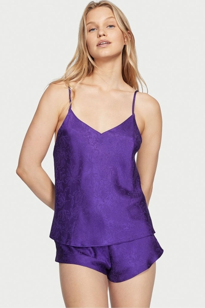 Victoria's Secret Draped Back Satin Cami Set Nachový | SK-4967ZFU