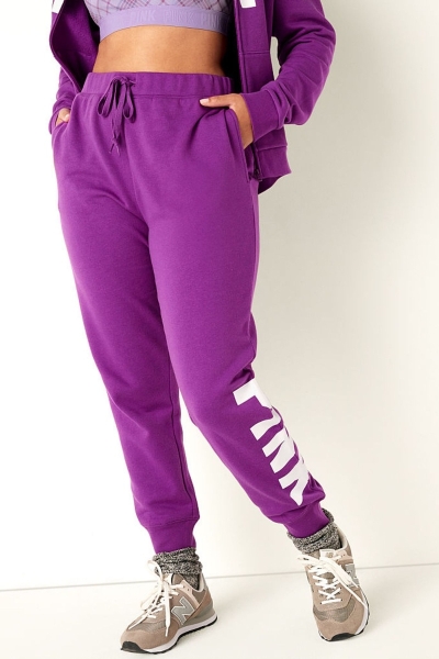 Victoria's Secret Fleece Lounge Jogger Ruzove | SK-1072KPQ