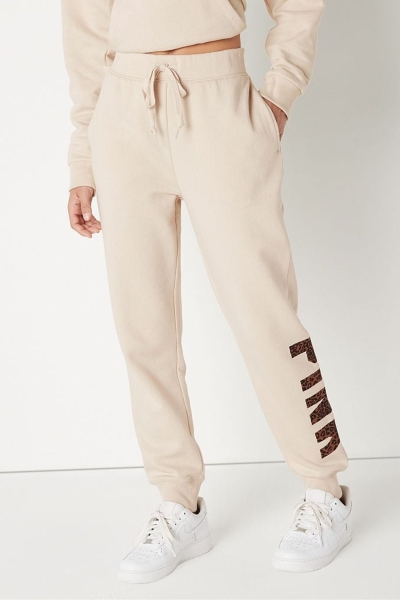 Victoria's Secret Fleece Lounge Jogger Ruzove | SK-9317TPW