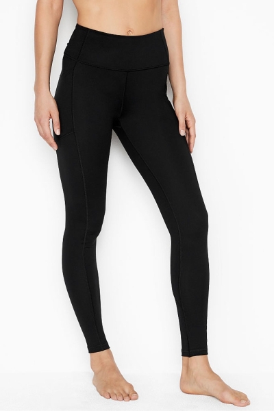 Victoria's Secret High Pásom Legging Čierne | SK-0943TIW