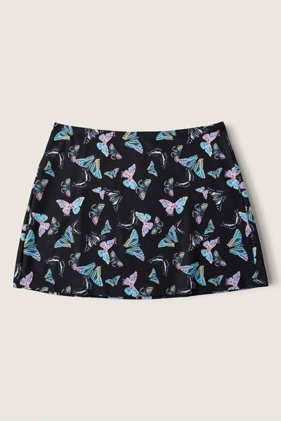 Victoria's Secret High Pásom Swim Mini Skirt Tmavo Siva | SK-3726LTQ