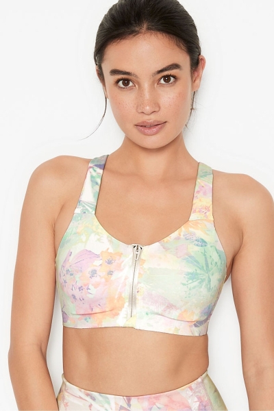 Victoria's Secret Knockout High Impact Racerback Zip Up Sports Bra Marhule Oranžové | SK-5632VFN