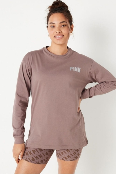 Victoria's Secret Long Sleeve T-Shirt Zelene | SK-4905WMV