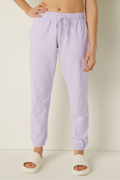 Victoria's Secret Lounge Bavlnene Joggers Nachový | SK-8476VPK