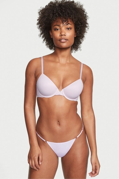 Victoria's Secret Love Cloud Adjustable String Tanga Nohavičky Nachový | SK-0721OPU