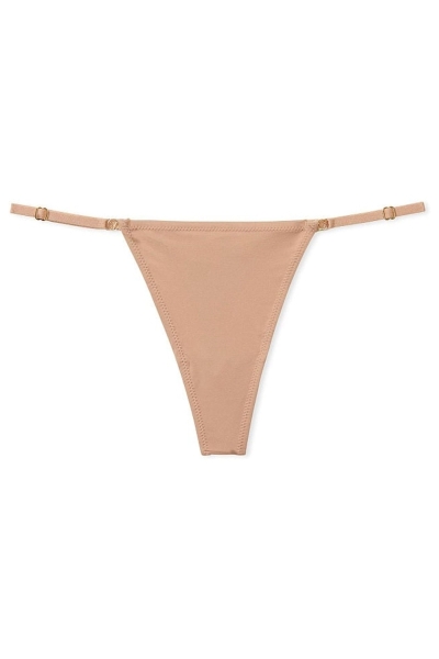 Victoria's Secret Love Cloud Adjustable String Tanga Nohavičky Béžové | SK-9637VYU