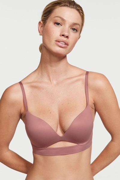 Victoria's Secret Love Cloud Smooth Non Wired Push Up Bra Toasted Sugar Nude | SK-6184XFY