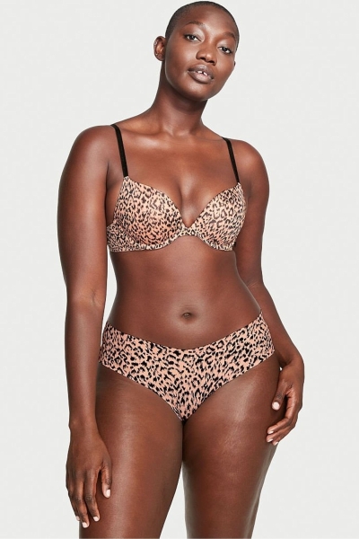 Victoria's Secret No-Show Leopard Print Cheeky Panty Leopardie | SK-9805CYM