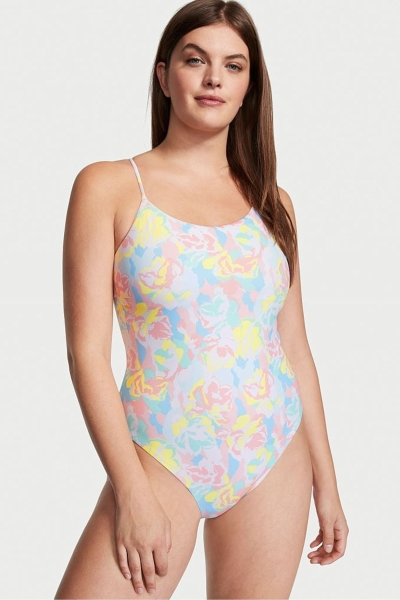 Victoria's Secret Scoop Swimsuit Maskacove Modre | SK-9568VMF