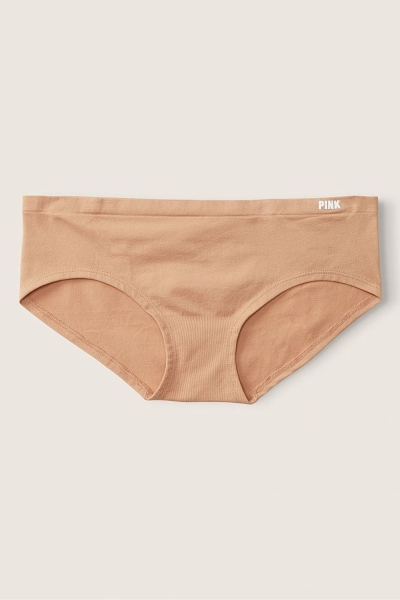 Victoria's Secret Seamless Hipster Nohavičky Mocha Latte Nude | SK-8063OQX