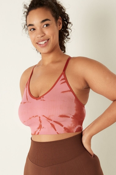 Victoria's Secret Seamless Lightly-Podsite Sports Bra Ruzove | SK-5293WGK