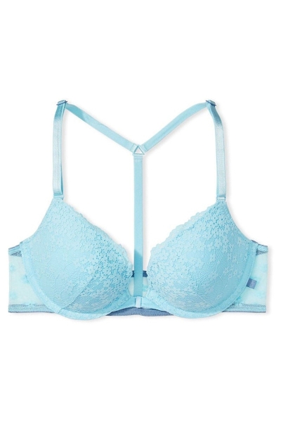 Victoria's Secret Sexy Tee Cipkovane Front Zapinanie Push Up T-Shirt Bra Čierne | SK-2458EWA