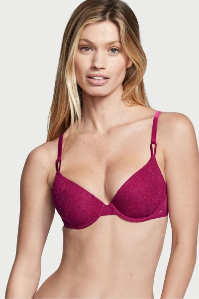 Victoria's Secret Sexy Tee Cipkovane Lightly Podsite T-Shirt Bra Čierne | SK-3487EVD