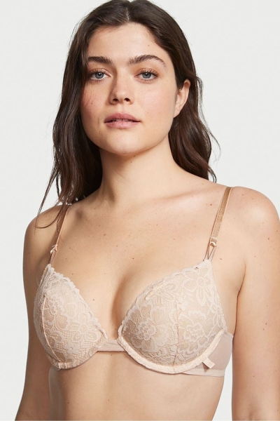 Victoria's Secret Sexy Tee Cipkovane T-Shirt Push Up Bra Čierne | SK-8145NFB