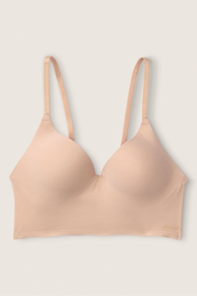 Victoria's Secret Smooth Non Wired Push Up Bralette Béžové | SK-0136DPO