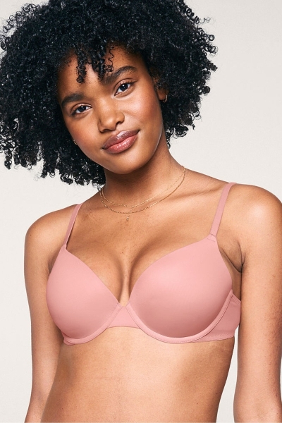 Victoria's Secret Smooth Push Up T-Shirt Bra Nachový | SK-7613KDH