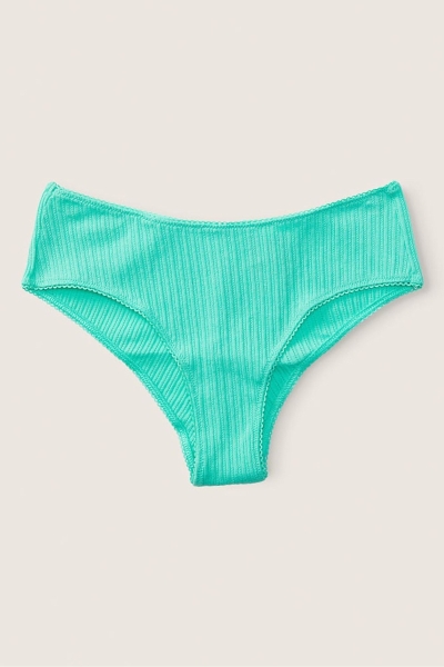 Victoria's Secret Stretch Bavlnene Bavlnene Cheeky Nohavičky Zelene | SK-7094ADW