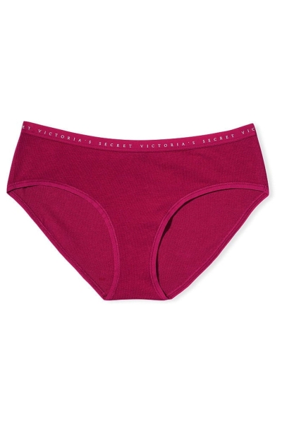 Victoria's Secret Stretch Bavlnene Stretch Bavlnene Hiphugger Panty Čierne | SK-6094UXN