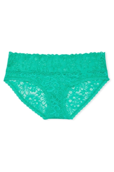 Victoria's Secret The Lacie Cipkovane Hipster Nohavičky Zelene | SK-6531ODW