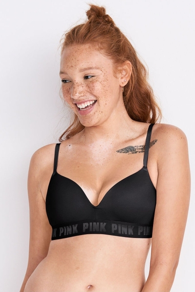 Victoria's Secret Wear Everywhere Smooth Lightly Podsite Non Wired T-Shirt Bra Béžové | SK-5039CPJ